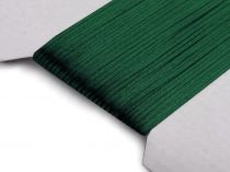 Textillux.sk - produkt Saténová šnúra Ø1 mm - 74 zelená tm.