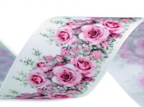Textillux.sk - produkt Saténová stuha ruža šírka 40 mm