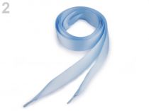 Textillux.sk - produkt Saténové šnúrky do topánok, tenisiek a mikin dĺžka 110 cm - 2 modrá svetlá