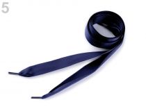 Textillux.sk - produkt Saténové šnúrky do topánok, tenisiek a mikin dĺžka 110 cm - 5 modrá tmavá