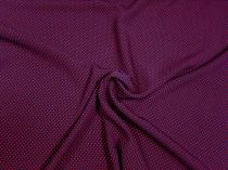 Textillux.sk - produkt Šatovka drobná bodka 145 cm - 3-1681 červená mini bodka, tmavomodrá