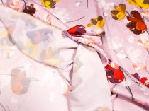 Textillux.sk - produkt Šatovka maľované kvety šírka 145 cm