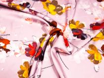 Šatovka maľované kvety šírka 145 cm