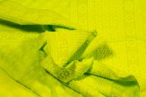Textillux.sk - produkt Šatovka vyšívaná žiarivá zelená 135 cm 
