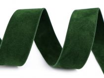 Textillux.sk - produkt Semišová stuha velvet obojstranná šírka 25 mm - 73 zelená