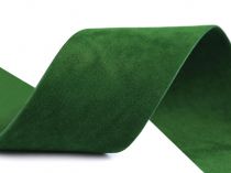 Textillux.sk - produkt Semišová stuha velvet obojstranná šírka 40 mm - 73 zelená