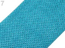 Textillux.sk - produkt Sieťovaná guma šírka 24-25 cm - 7 modrá tyrkys.