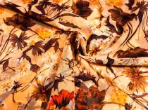 Textillux.sk - produkt Šifón jesenný kvet šírka 145 cm