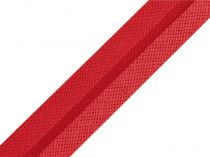 Textillux.sk - produkt Šikmý prúžok bavlnený šírka 20 mm zažehlený - 18 červená