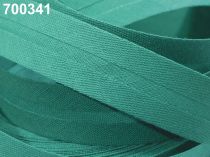 Textillux.sk - produkt Šikmý prúžok bavlnený šírka 20mm zažehlený  - 700 341 zelený tyrkys