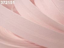 Textillux.sk - produkt Šikmý prúžok bavlnený šírka 20mm zažehlený  - 372 151 ružová najsv.