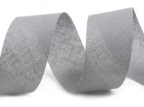 Textillux.sk - produkt Šikmý prúžok bavlnený šírka 30mm nezažehlený - 900 351 šedá kalná