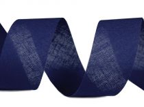 Textillux.sk - produkt Šikmý prúžok bavlnený šírka 30mm nezažehlený - 529 753 modrá temná