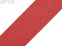 Textillux.sk - produkt Šikmý prúžok bavlnený šírka 30mm zažehlený  - 327 132 červená
