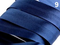 Textillux.sk - produkt Šikmý prúžok saténový 20mm zažehlený rozmeraný  - 9 modrá berlínska