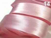 Textillux.sk - produkt Šikmý prúžok saténový 20mm zažehlený rozmeraný  - 14 ružová svetlá