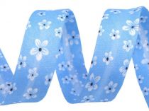 Textillux.sk - produkt Šikmý prúžok šírka 20 mm polyesterové kvety