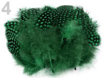 Textillux.sk - produkt Slepačie perie dĺžka 10-13 cm - 4 zelená smaragdová