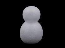 Snehuliak 4,5x7,5 cm polystyrén