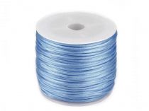 Textillux.sk - produkt Šnúra Ø1mm saténová návin 30m  - 26 modrá svetlá