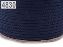 Textillux.sk - produkt Šnúra PES Ø4mm - 4830 modrá temná