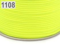 Textillux.sk - produkt Šnúra PES Ø4mm - 1108 žltá   neon