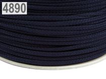 Textillux.sk - produkt Šnúra PES Ø4mm - 4890 modrá parížska