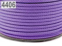 Textillux.sk - produkt Šnúra PES Ø4mm - 4406 fialová levandula