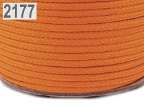 Textillux.sk - produkt Šnúra PES Ø4mm - 2177 oranžová  