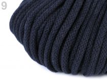 Textillux.sk - produkt Šnúra / priadza Ø5 mm - 9 /006 modrá tmavá