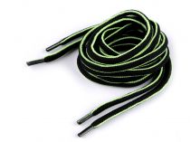 Textillux.sk - produkt Šnúrky do topánok, tenisiek, mikín dĺžka 120 cm - 2 čierna zelená