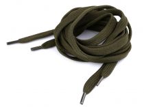 Textillux.sk - produkt Šnúrky do topánok, tenisiek, mikín dĺžka 130 cm - 7 (6507) zelená khaki