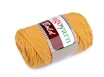 Textillux.sk - produkt Špagetová pletacia priadza Bold 250 g - 4 (125) horčicová