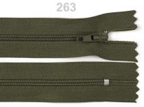 Textillux.sk - produkt Špirálový zips šírka 3 mm dĺžka 18 cm - 263 zelenošedá