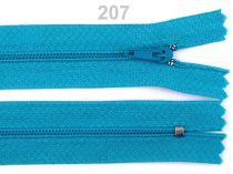 Textillux.sk - produkt Špirálový zips šírka 3 mm dĺžka 20 cm - 207 modrá tyrkys.