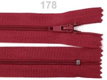 Textillux.sk - produkt Špirálový zips šírka 3 mm dĺžka 20 cm - 178 bordó