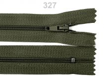 Textillux.sk - produkt Špirálový zips šírka 3 mm dĺžka 20 cm autolock - 327 zelená olivová
