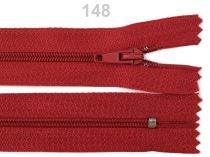 Textillux.sk - produkt Špirálový zips šírka 3 mm dĺžka 25 cm - 148 červená