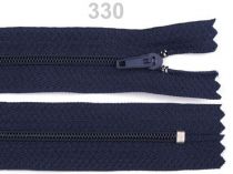 Textillux.sk - produkt Špirálový zips šírka 3 mm dĺžka 30 cm - 330 modrá tmavá