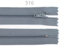 Textillux.sk - produkt Špirálový zips šírka 3 mm dĺžka 30 cm - 316 šedá