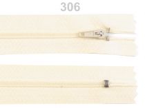 Textillux.sk - produkt Špirálový zips šírka 3 mm dĺžka 30 cm - 306 béžová najsv.