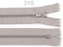 Textillux.sk - produkt Špirálový zips šírka 3 mm dĺžka 40 cm - 310 šedobežová