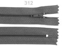 Textillux.sk - produkt Špirálový zips šírka 3 mm dĺžka 40 cm - 312 šedá kalná