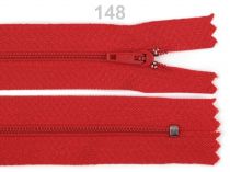 Textillux.sk - produkt Špirálový zips šírka 3 mm dĺžka 45 cm - 148 červená