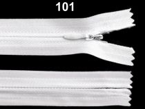 Špirálový zips skrytý šírka  3 mm dĺžka 16 cm