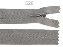 Textillux.sk - produkt Špirálový zips skrytý šírka  3 mm dĺžka 16 cm - 528 Elephant Skin