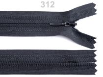 Textillux.sk - produkt Špirálový zips skrytý šírka 3 mm dĺžka 20 cm - 312 šedá kalná