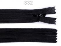 Textillux.sk - produkt Špirálový zips skrytý šírka 3 mm dĺžka 35 cm Dederon - 332 čierna