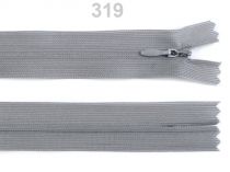 Textillux.sk - produkt Špirálový zips skrytý šírka 3 mm dĺžka 35 cm Dederon - 319 šedá kalná