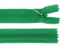 Textillux.sk - produkt Špirálový zips skrytý šírka 3 mm dĺžka 40 cm dederon - 243 zelené papradie